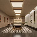 Modern Ping Pong Room Interior Design With Table And Ceiling Lighting