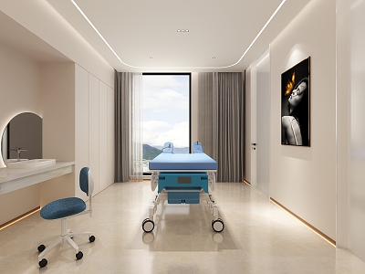 Modern Operating Room 3d model