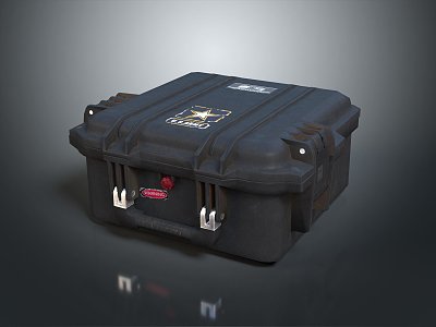 Modern Tool Box Iron Box Iron Box Iron Trunk 3d model