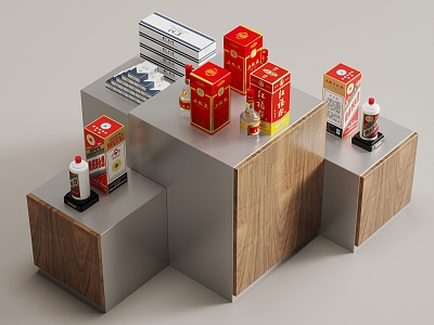 Alcohol and Tobacco Display model