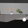 Reception 3d model