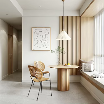 Nordic Restaurant 3d model