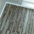 Natural Wooden Floor Planks With Mixed Tones And Textured Surface Design