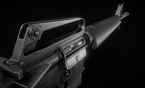 Weapons Assault Rifle 3d model