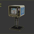 coin-operated vending machine vending machine vending machine vending machine kiosk 3d model