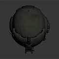Tactical Military Helmet With Night Vision Mount And Adjustable Chin Strap For Combat Use