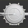 Industrial Stainless Steel Filter With Inlet Outlet Pipes And Support Legs
