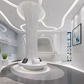 Modern Shower Sauna Interior Design With Elegant Lighting Marble Surfaces And Comfortable Seating
