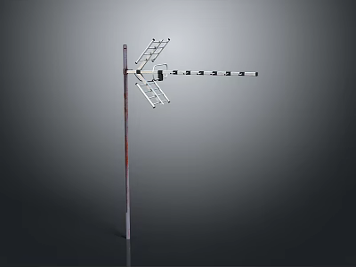 Pole Transmission Equipment Pole Street Light Old Street Light Old Pole Old Transmission Equipment 3d model
