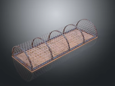 Fence Gate Fence Wall Defense Wall Wooden Fence Iron Fence Floriculture Fence Iron Fence Railing 3d model