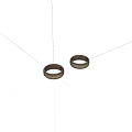 Elegant Minimalist Silver Rings Fine Jewelry Accessories For Women Daily Wear