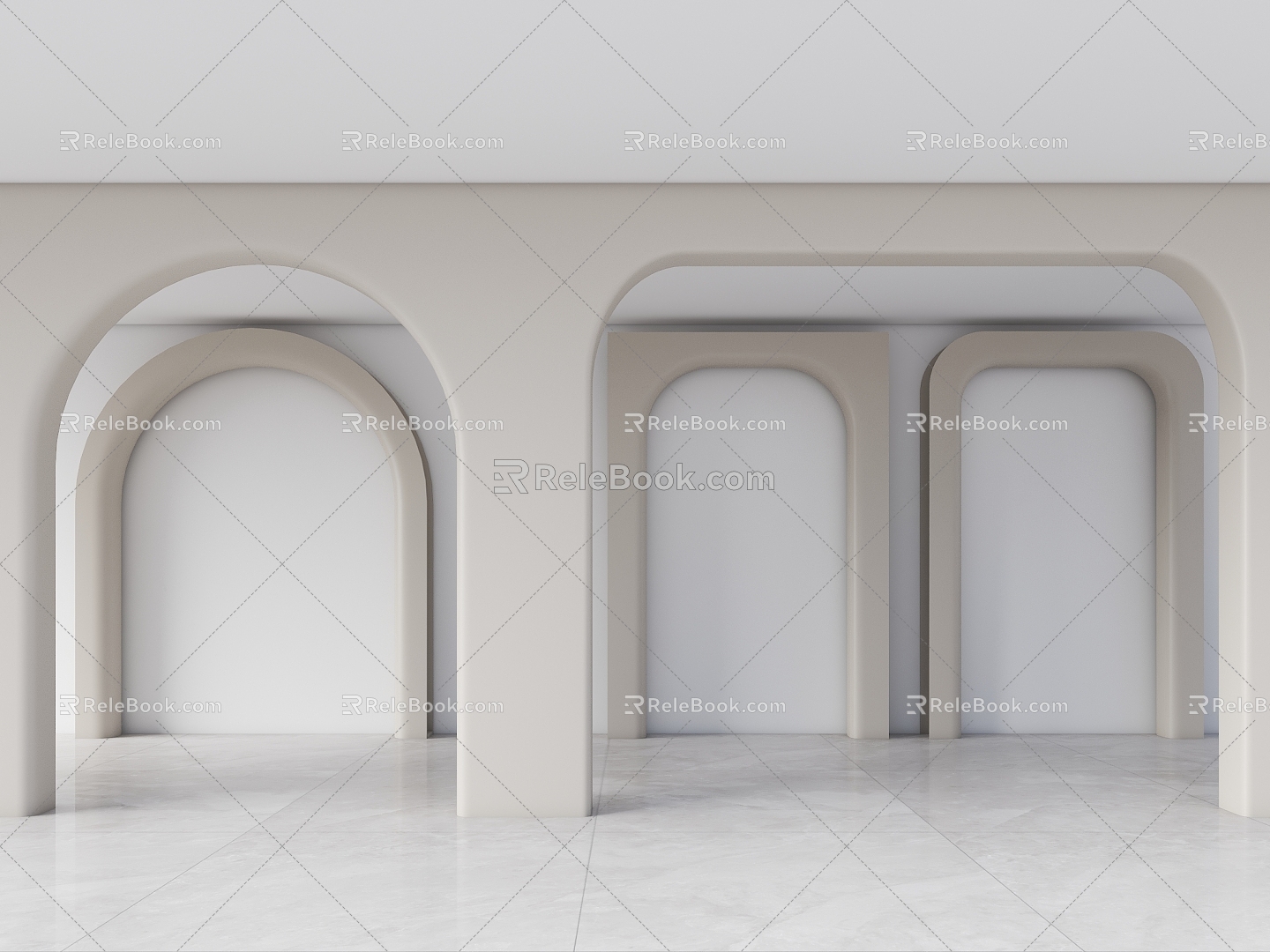 Arc Door Arch Arc Arch Door Modern Door Cover Door Opening Pass Cover French Door Cover European Door Cover 3d model