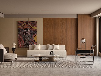 Living room 3d model