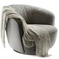Modern Single Sofa 3d model