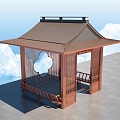 Gazebo 3d model