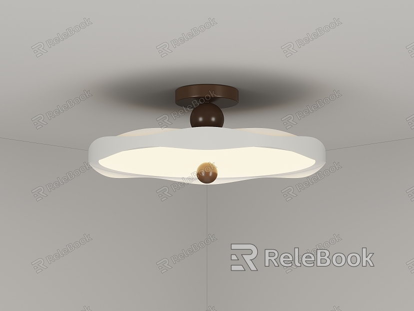 Quiet Antique Style Bedroom Ceiling Lamp model