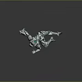 Mech Warrior Mech Soldier Machine Battlearm Mechanical Battlearm Machine Fighter Robot 3d model