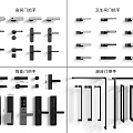 Various Types of Door Handles Including Room Bathroom Smart and Shower Designs