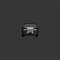 Black Luxury Sedan With Rolls Royce Style Chrome Details And Long Body Design
