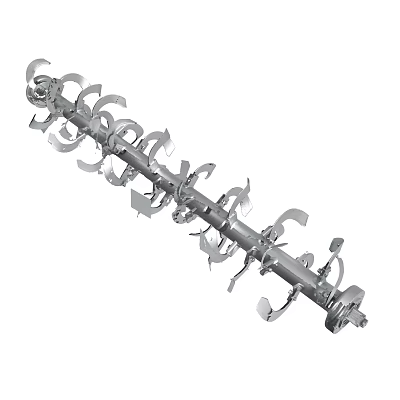 304 stainless steel screw conveyor auger spoiler twist spiral processing feeding blade 3d model