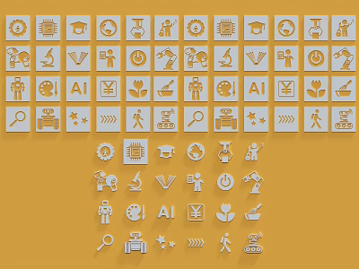 Creative Wall Decor Design With AI Tools Gears And Decorative Elements 3d model