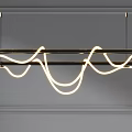 Modern Geometric Chandelier Designs With Metal Frames And LED Lighting For Interior Decor