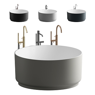 Modern wash basin 3d model