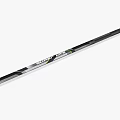 Sleek Black Hockey Stick With Green Accents And Modern Design