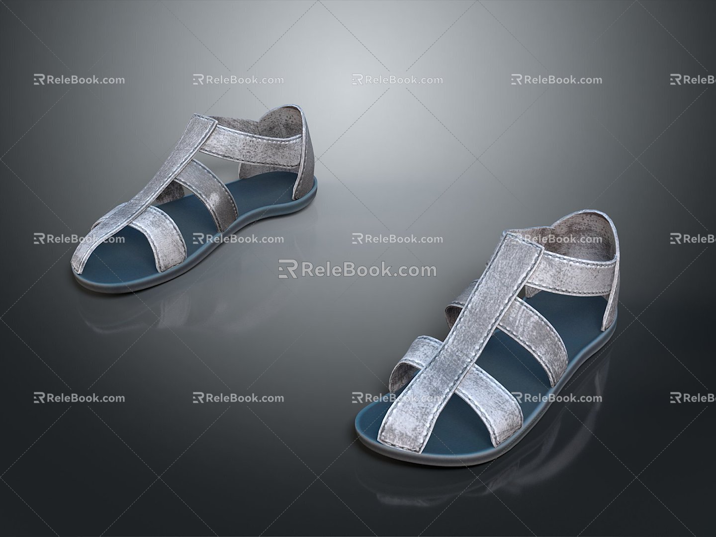 Sandals Sandals Peep Toe Shoes Platform Shoes Roman Sandals High Heel Sandals Wedge Sandals 3d model