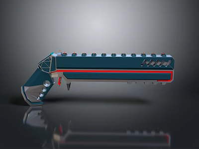 pistol semi-automatic pistol automatic pistol modern weapon hot weapon hot weapon gun military 3d model