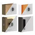 Door Handles With Various Modern Designs Different Materials And Color Options 3d model