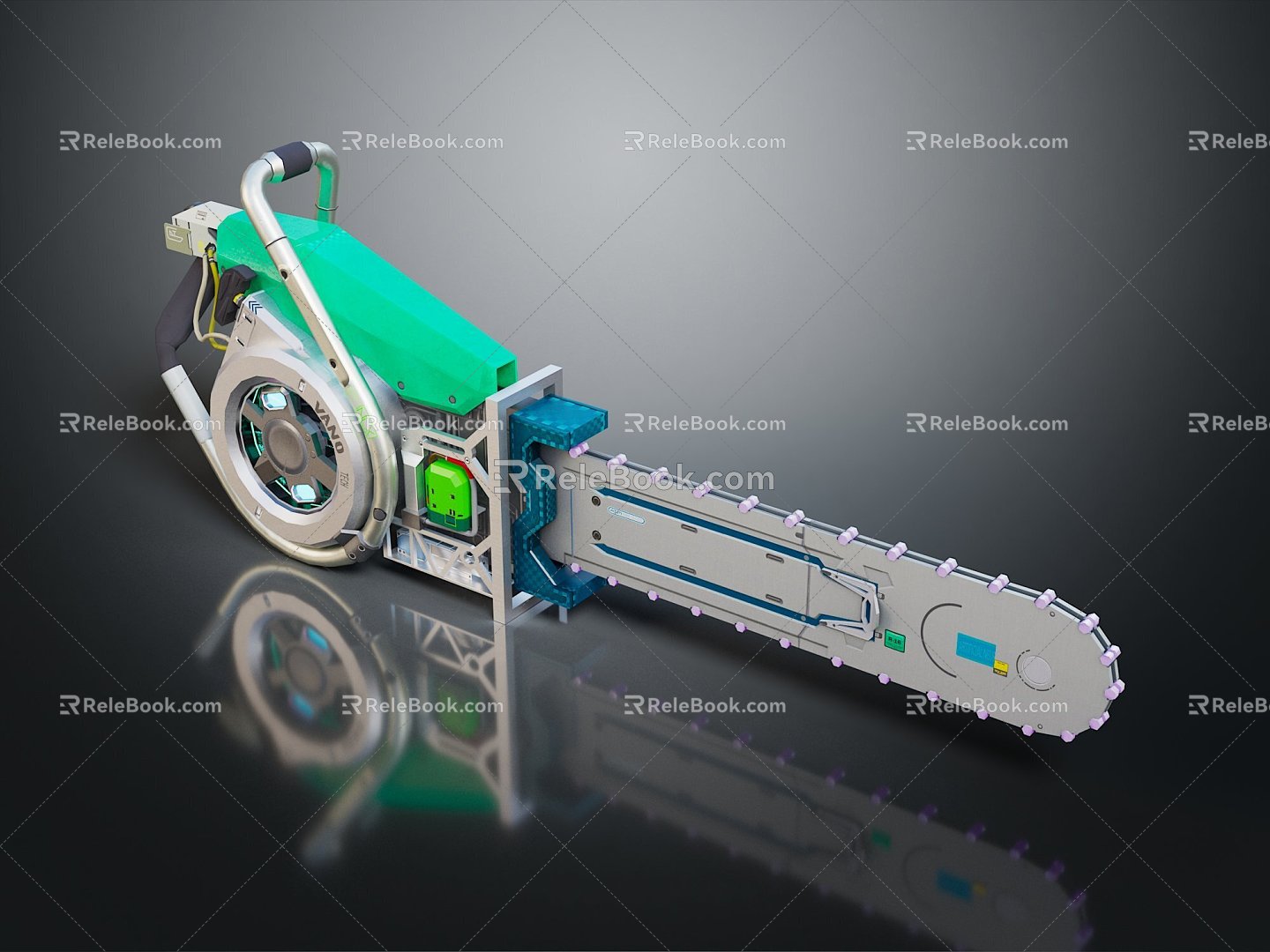 Chainsaw Handheld Chainsaw Gasoline Saw Diesel Saw Chainsaw Wood Logging Logging Tools Tools 3d model