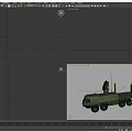 Phased array radar vehicle radar armored vehicle combat command vehicle weather radar long-range warning radar air defense radar anti-missile radar long-range early warning radar military radar vehicle 3d model
