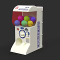 Electric Toy Screw Ball Vending Machine With Colorful Balls For Kids Play