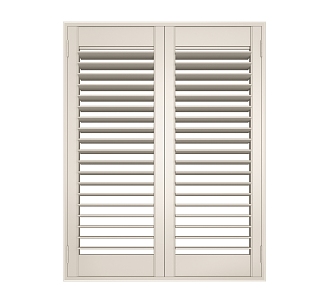 Two louver ventilation window partition window white 3d model