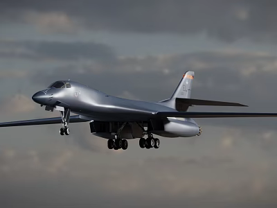 Bomber aircraft 3d model