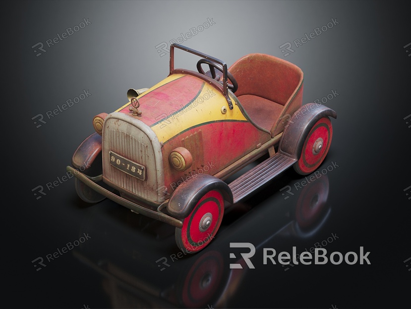 Industrial LOFT car cartoon car cartoon car vintage car old car model