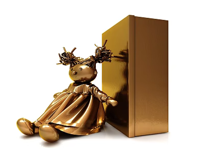 Modern decorations 3d model