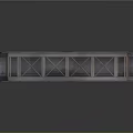 High Strength Metal Frame Equipment With Structural Cross Beams And Railings