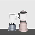 Modern Kitchen Blenders In Silver And Brown For Home Counter Use