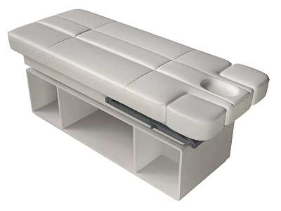 Professional massage bed 3d model