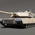 The M1A2 Tank 3d model