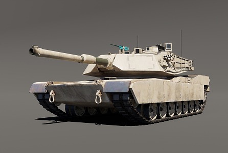 The M1A2 Tank 3d model