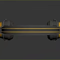 Stylish Gray And Yellow Over Ear Computer Headphones With Ergonomic Design