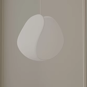 Modern chandelier 3d model