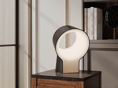 Modern table lamp 3d model