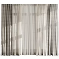 Elegant Double Layer Beige Sheer Curtains With Light Filtering And Soft Texture For Modern Home