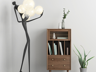 Nordic Magazine Cabinet model