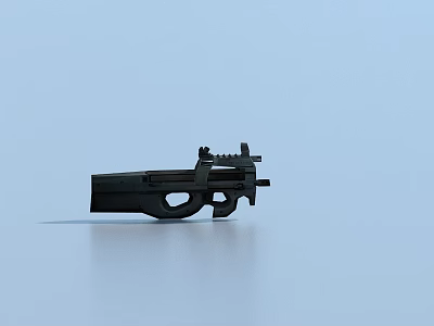 Modern Military Submachine Gun Guns Military Submachine Gun Guns 3d model