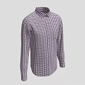 Classic Long Sleeve Plaid Check Shirt With Chest Pocket And Stylish Design